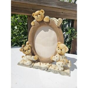 Teddy Bear Baby Photo Frame Nursery Decor 4x6 Picture Frame Neutral Baby Shower